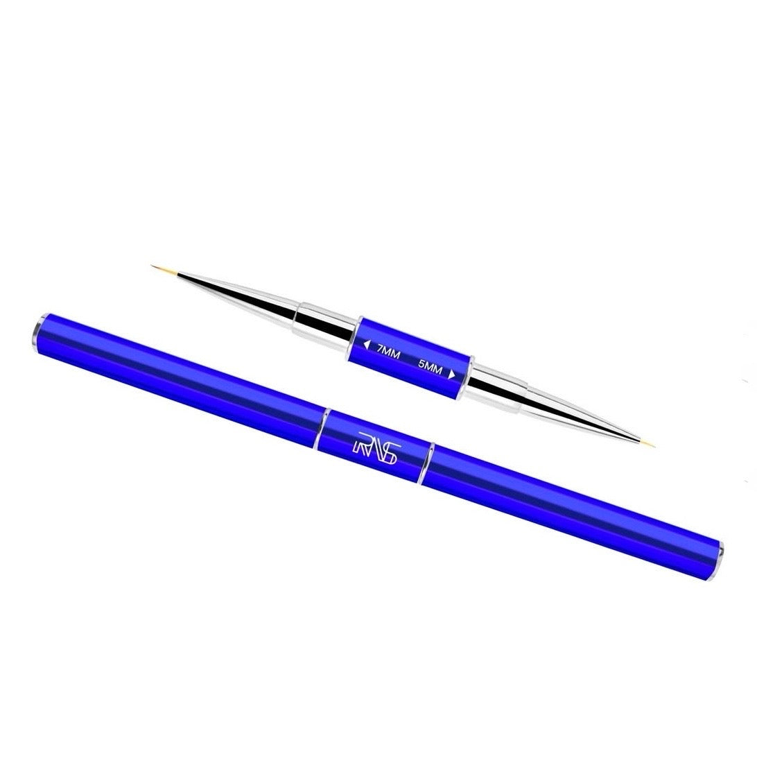 RNS Dual-Ended Nail Design Liner Brush 7mm/5mm